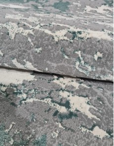 Синтетичний килим LUXURY 05917A TURQUOISE-D.GREY HB - высокое качество по лучшей цене в Украине.